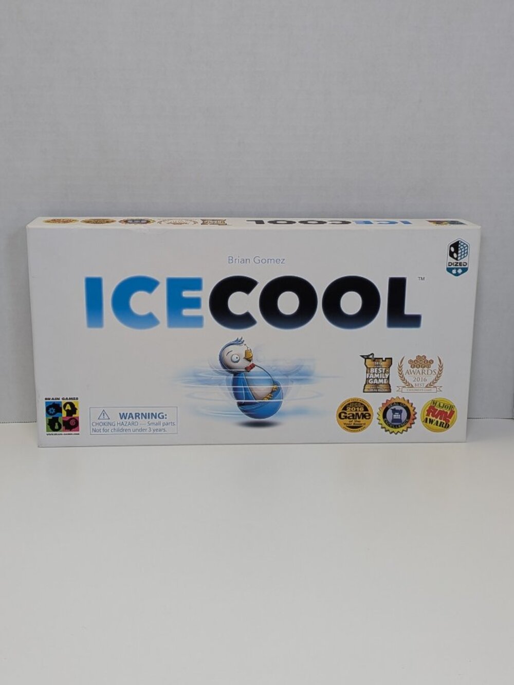 ICE COOL Board Game Brain Games Brian Gomez Award Winning Family 2018 Complete